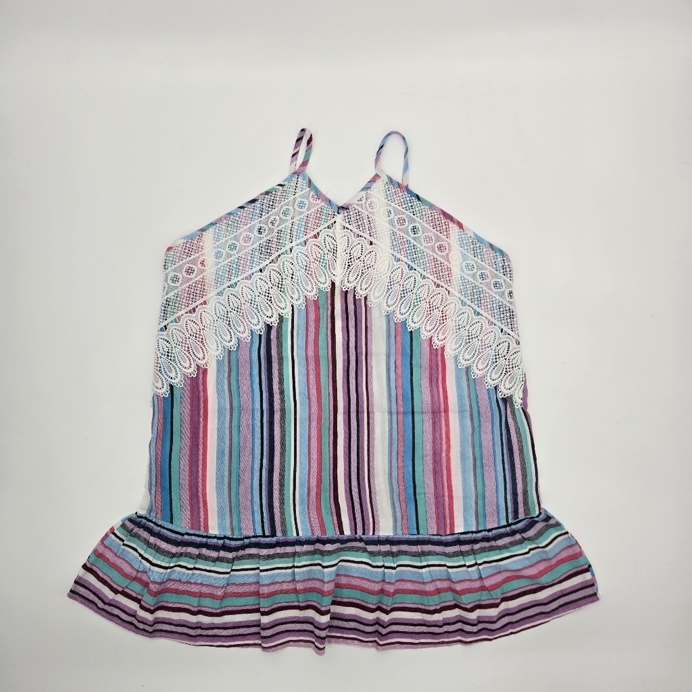Striped Southern Stitch Speghetti Strap Top Size XL (NWT)